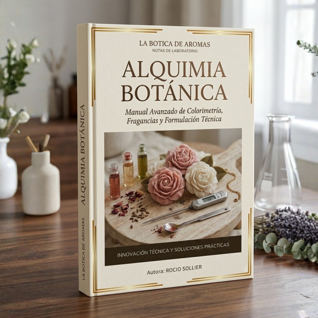 ALQUIMIA BOTÁNICA: Manual Avanzado de Colorimetría, Fragancias y Formulación Técnica